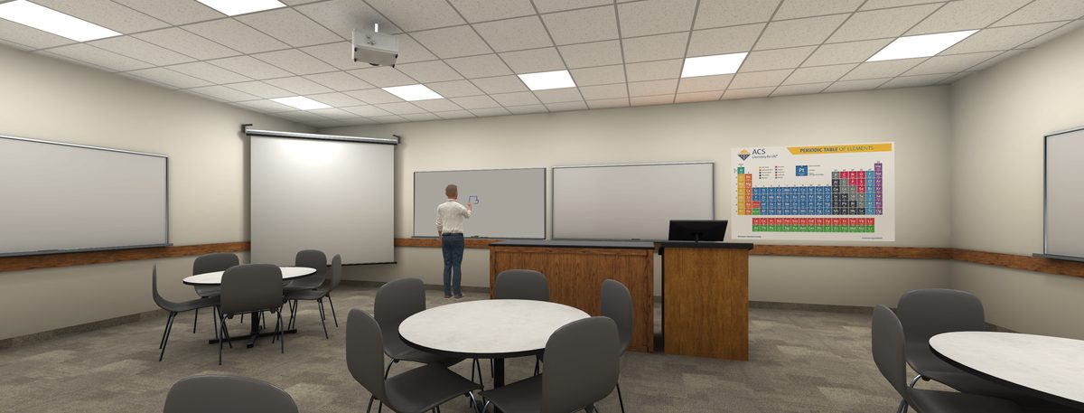 The MirroredSpace classroom